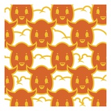 Devil Spuds Orange Giclee-vedos tekijänä Tristan Eaton Devil Spuds Orange Giclee-vedos tekijänä Tristan Eaton