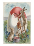 Easter Greetings Reproduction procédé giclée