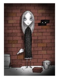 Lulu with bricks Giclee Print by Harry Briggs