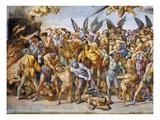 Detail of The Damned in Hell Giclee Print by Luca Signorelli