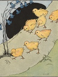 All the Little Chicks Came Running Photographic Print by Margaret Evans Price