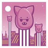 KITTY SPUD Giclee Print by Tristan Eaton