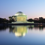 Jefferson Memorial Photographic Print by Ron Chapple