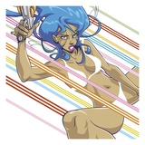 Anime Girl Giclee Print by Tristan Eaton