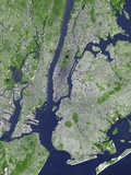 New York City Area from Space, Photographic Print