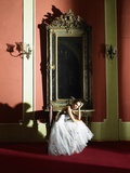 Woman Wearing Ballerina Dress Photographic Print by Hans Neleman
