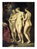 Detail of the Three Graces from The Medici Cycle: Education of Marie de Medici Photographie par Peter Paul Rubens