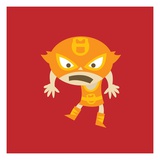 El Fuego Looking Mean Giclee Print
