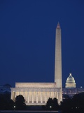 Landmarks of Washington, DC Photographic Print by William Manning