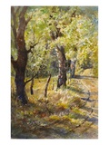 Spring at Dogtown Giclee Print by LaVere Hutchings