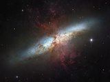 M82 Starburst Galaxy Photographic Print