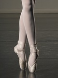 Ballerina en pointe Photographic Print by Erik Isakson