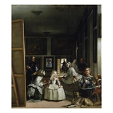 Las Meninas Giclee Print by Diego Rodriguez de Silva y Velazquez