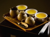 Oolong Tea Served with Japanese Tea Set Photographie par Bruno Ehrs