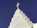 Cross on Top of Gable Photographic Print by Danny Lehman