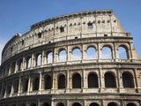 Low angle view of the Colosseum, Italy Photographic Print