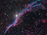 Veil Nebula Fotografická reprodukce Veil Nebula Fotografická reprodukce