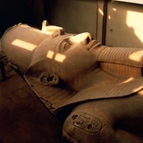 Colossus of Ramses II at Memphis Museum Photographic Print by So Hing-Keung
