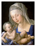 La Vierge et l'Enfant reproduction procédé giclée par Albrecht Durer