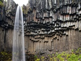 Svartifoss Waterfall, Skaftafell National Park, Iceland Photographic Print by Paul Souders