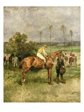 Before the Start reproduction procédé giclée par John Lewis Brown
