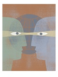 Face To Face Giclee Print