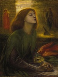 Beata Beatrix Photographie par Dante Gabriel Rossetti