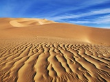 Sand dunes in Erg Admer in Algeria Photographic Print by Frank Krahmer