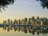 Downtown Skyline from Stanley Park, Vancouver, British Columbia, Canada. Photographic Print by John E Marriott