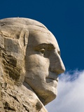 George Washington on Mount Rushmore Memorial Fotografisk trykk av Gutzon Borglum George Washington on Mount Rushmore Memorial Fotografisk trykk av Gutzon Borglum