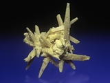Sulfur (S) on Celestite, Poland Lámina fotográfica por Mark Schneider