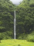 Vaihaiuru waterfall in Papenoo Valley Photographie par Macduff Everton