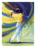 Motion of a Golf Swing Giclee Print