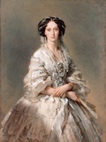 Portrait of Empress Maria Alexandrovna by Franz Xavier Winterhalter Photographic Print