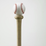 A Bat and a Ball Fotografie-Druck
