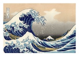 Under the Wave off Kanagawa Gicléedruk van Hokusai