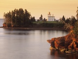 Blockhouse Lighthouse, Rocky Point, Prince Edward Island, Canada Photographic Print by Barrett & MacKay 