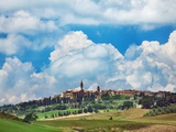 Pienza Fotografie-Druck von Frank Krahmer