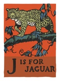 J is for jaguar Giclee Print