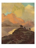 City of Brass Reproduction procédé giclée par Maxfield Parrish
