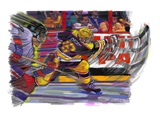 Hockey Game Giclee Print