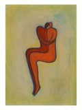Couple Embracing Giclee Print by Marie Bertrand