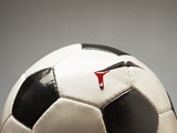 Soccer ball Photographic Print by Paul Taylor