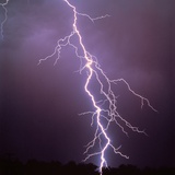 Thunder Photographic Print by Hideki Minewa