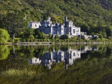 Kylemore Abbey reflected in lake Photographic Print by Doug Pearson