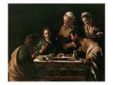 Supper at Emmaus Reproduction procédé giclée par Caravaggio 