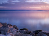 Germany Baden-Wurttemberg Lake Constance afterglow Photographic Print by Silke Magino