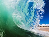 Mark A. Johnson - Shorebreak wave - Fotografik Baskı Mark A. Johnson - Shorebreak wave - Fotografik Baskı