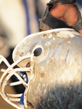 Football helmets Photographic Print by Aflo 
