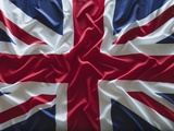 British Flag Fotografisk tryk af Mike Kemp British Flag Fotografisk tryk af Mike Kemp